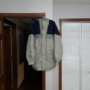 Columbia Men's Tall XL Full Zip Hooded Coat